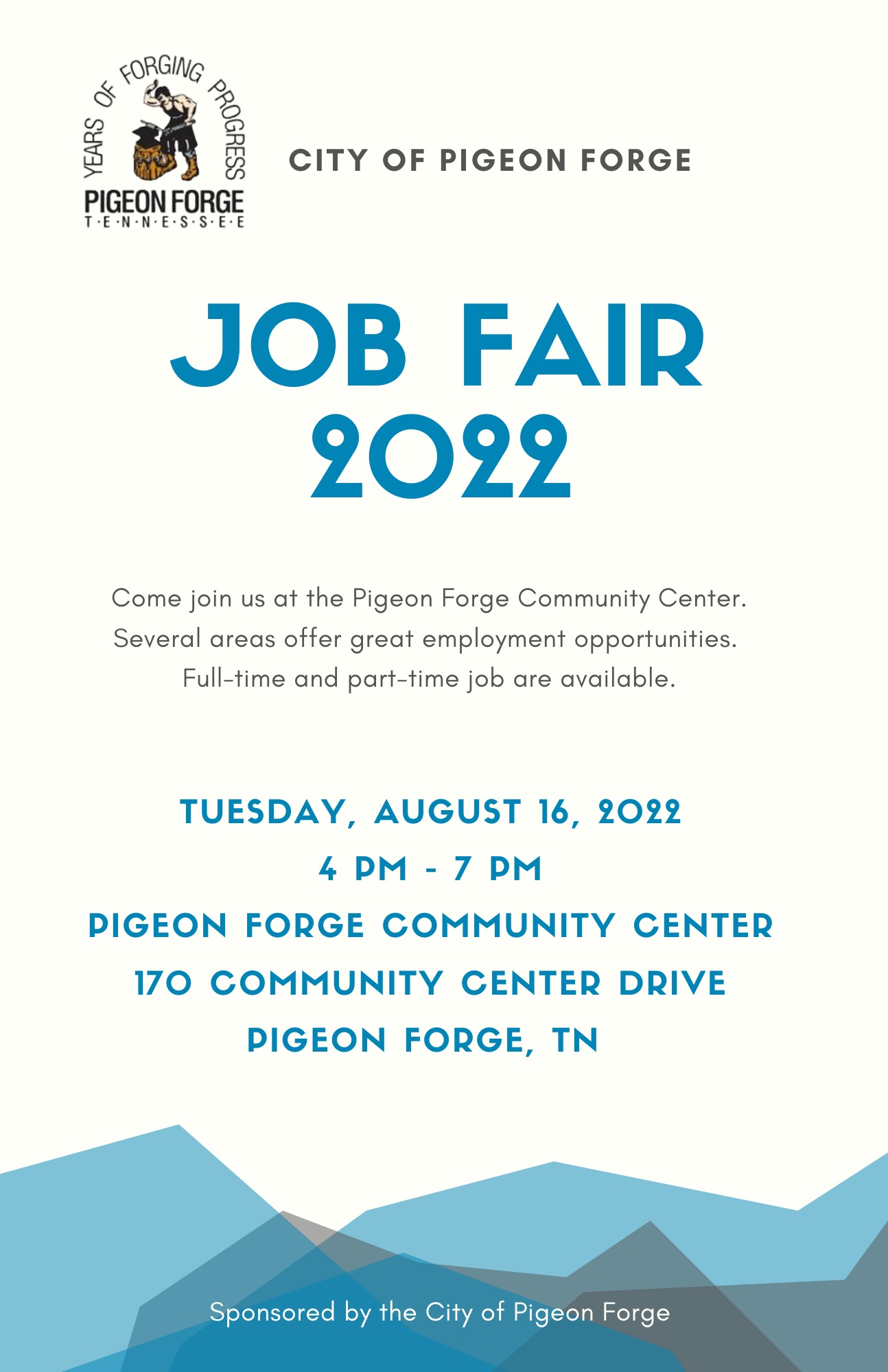COPF Job Fair Flyer 2022